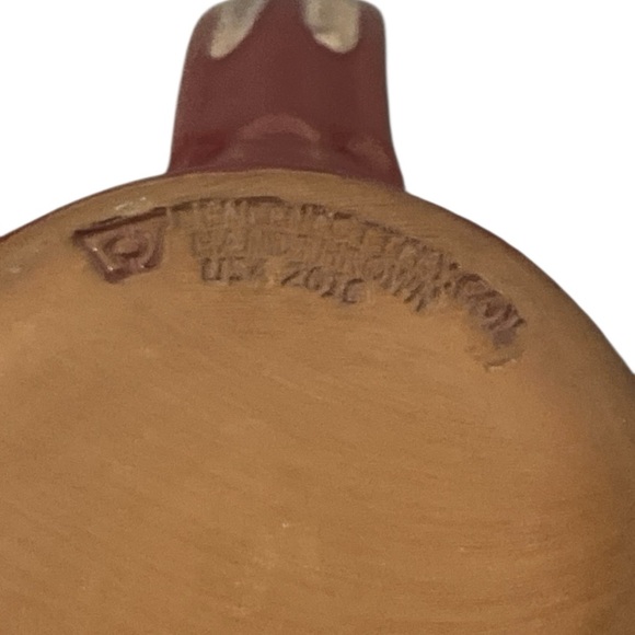 Deneen Pottery Katy House B&B Smithville Texas Mug Hand Thrown Drip Glaze - Picture 8 of 11